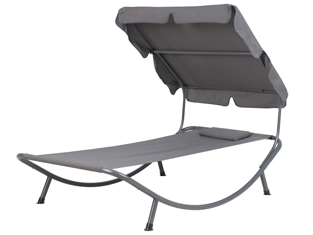 Sun Bed Grey Fabric Terno