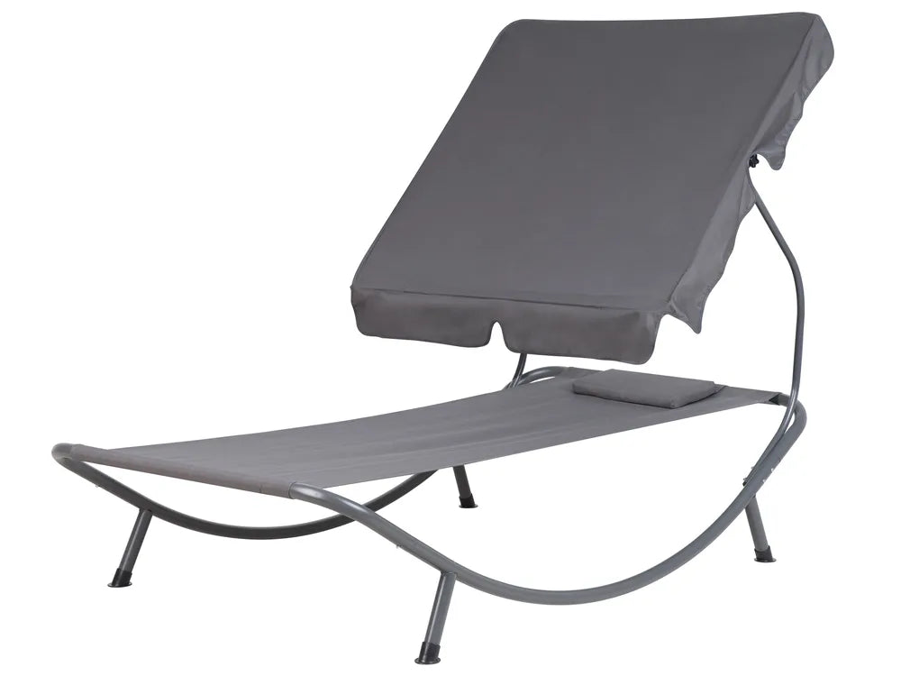 Sun Bed Grey Fabric Terno