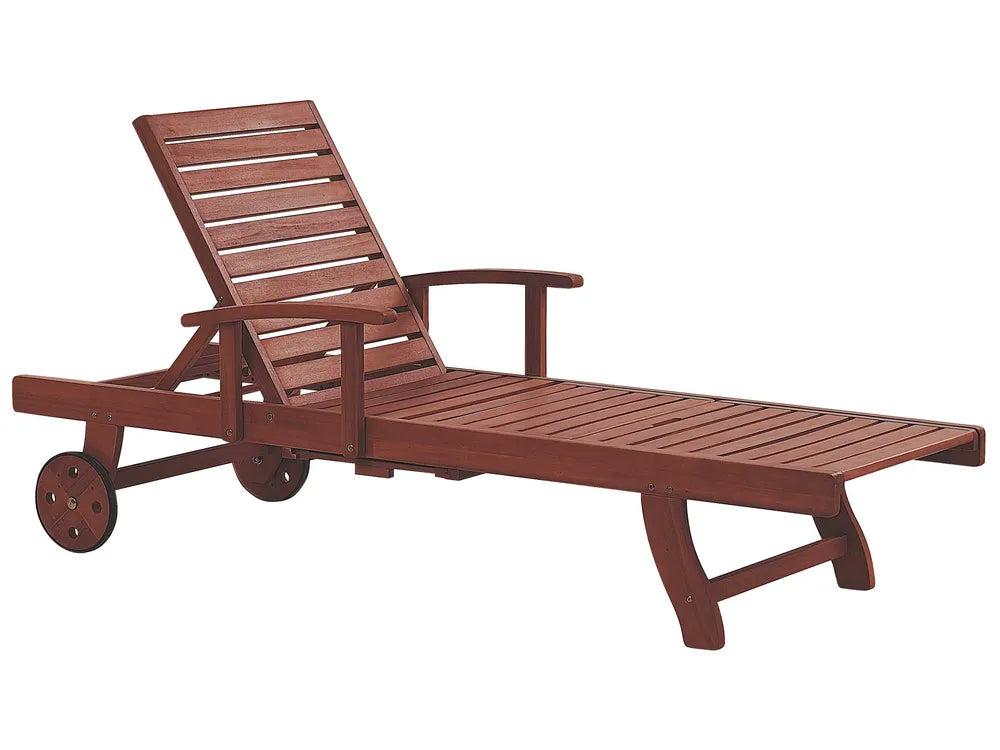 Acacia Wood Garden Sun Lounger Toscana
