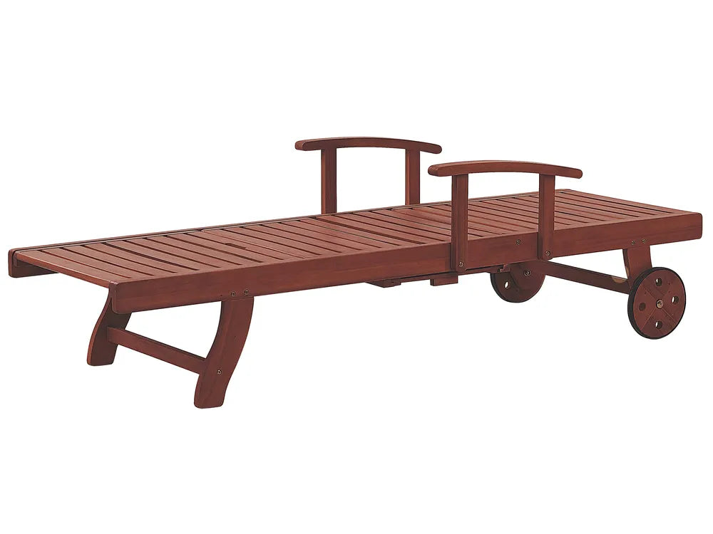 Acacia Wood Garden Sun Lounger Toscana