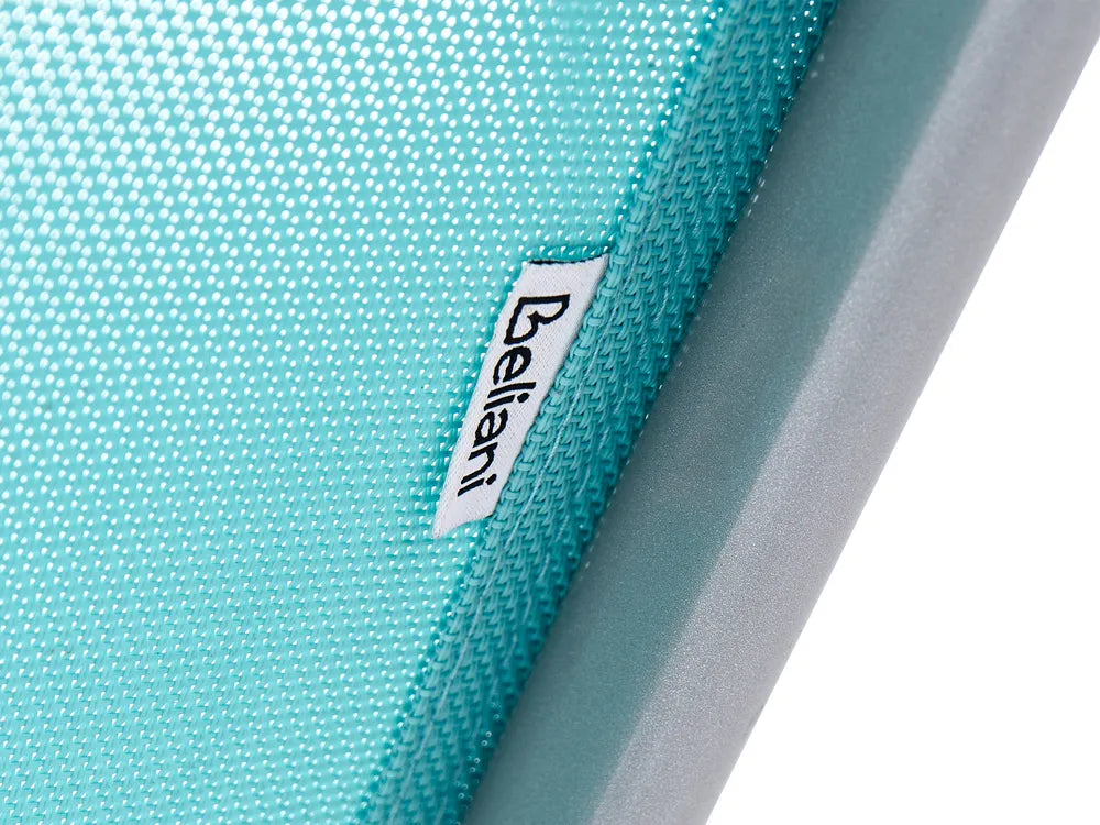 Steel Garden Sun Lounger Blue Noli